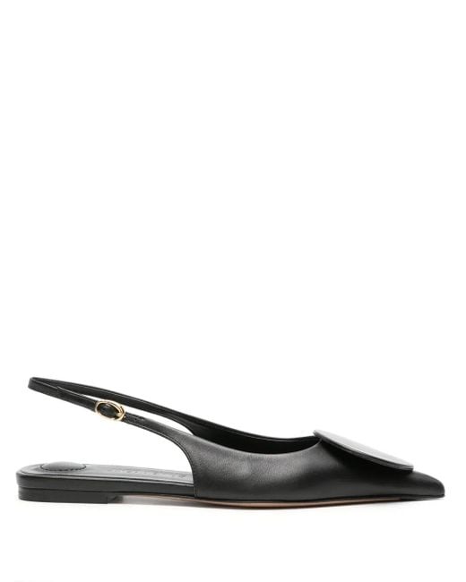 Jacquemus Black Les Slingbacks Duelo P