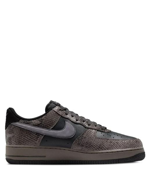 メンズ Nike Air Force 1 Low "off Noir Snakeskin" スニーカー Black