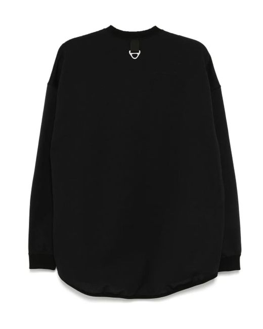 Comme des Garçons Black Long-Sleeved Sweatshirt for men