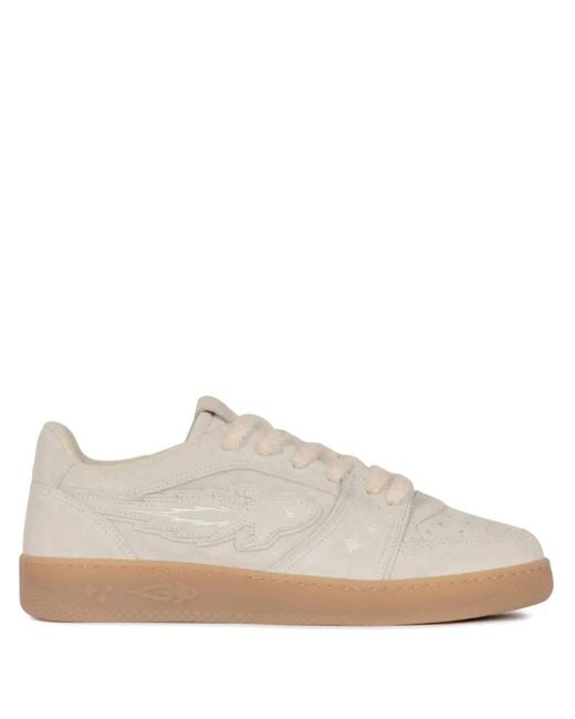 ENTERPRISE JAPAN Natural Egg Rocket Suede Low-Top Sneakers for men