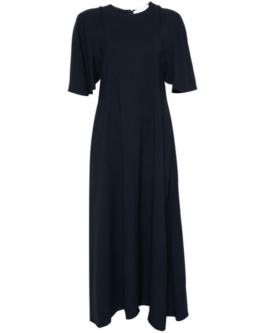 Erika Cavallini Semi Couture Blue Kleid mit Stretchanteil
