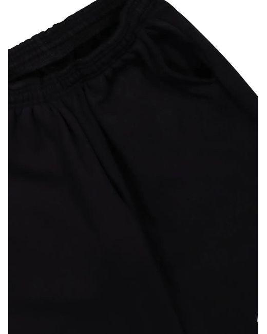 PROTOTYPES Blue Logo-Print Trousers for men