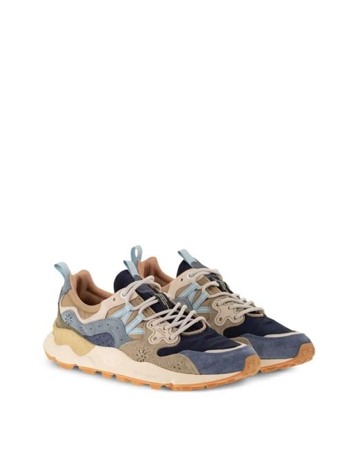 Flower Mountain White Yamano 3 Sneakers for men