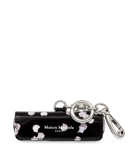 Maison Margiela Black Lipstick Holder Keyring
