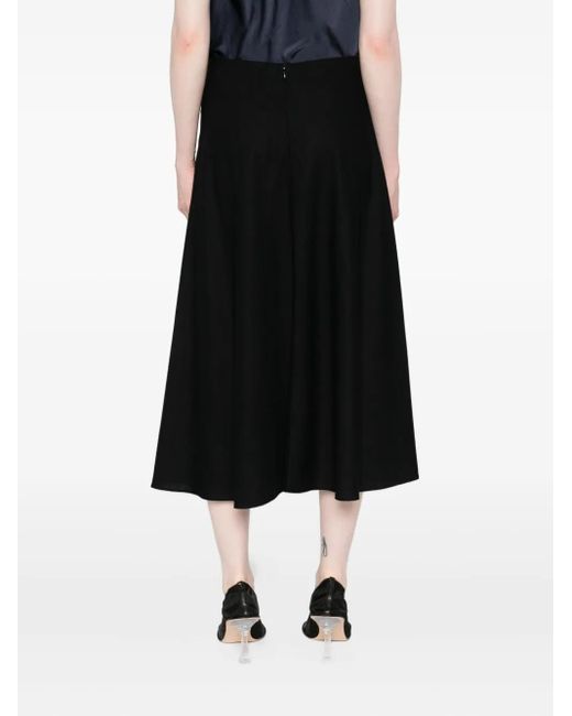 Vince Black A-Line Skirt