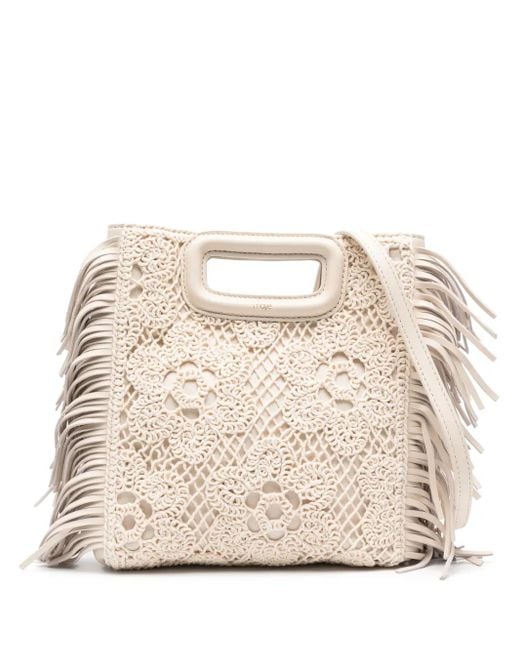 Borsa Tote M di Maje in Natural