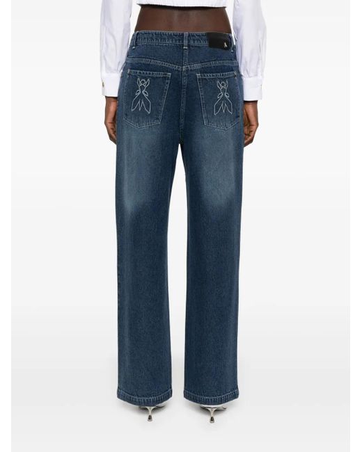 Patrizia Pepe Blue Rhinestones Jeans