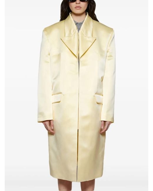 Givenchy Natural Silk-Satin Coat