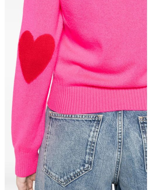 From Future Pink Crew-Neck Sweater