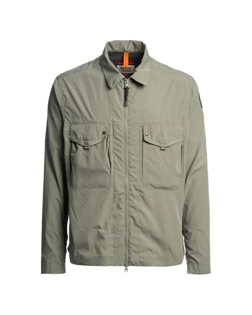Parajumpers Green Patch Pocket Jacket for men