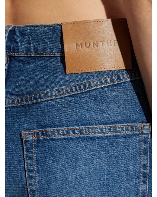 Munthe Blue Jean À Coupe Ample