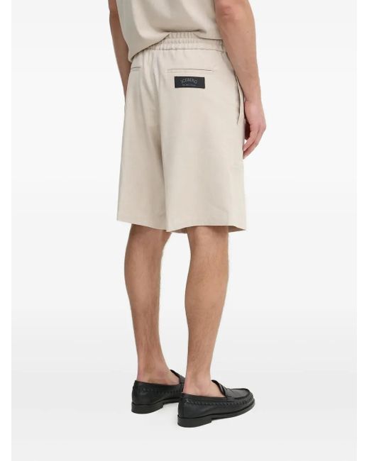 Iceberg Natural Elasticated-Waist Shorts for men