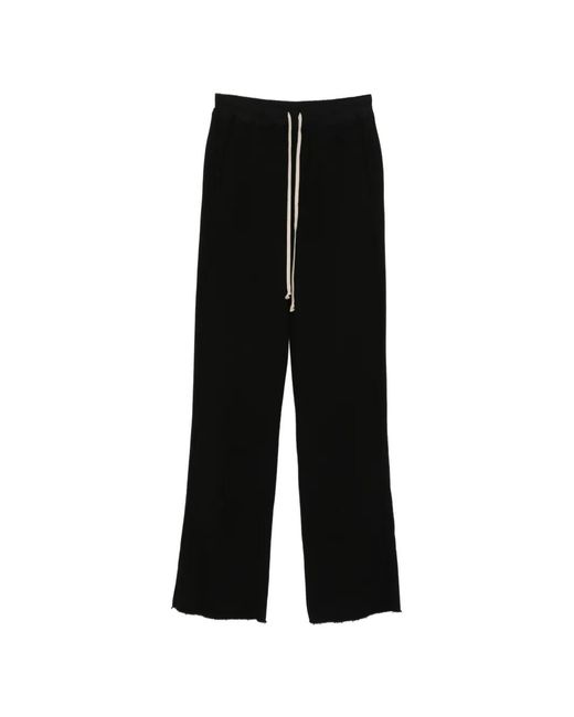 Rick Owens Men's Black Dietrich Drawstring Pants