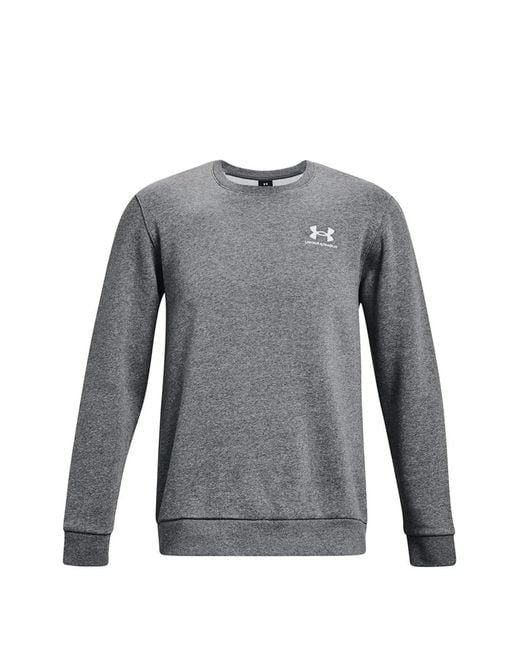 Under Armour Gray Logo-Print Sweatshirt for men