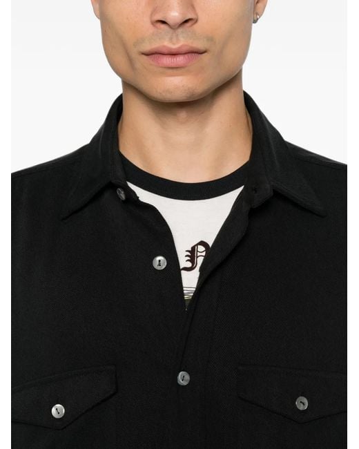 Camisa Field Second/Layer de hombre de color Black