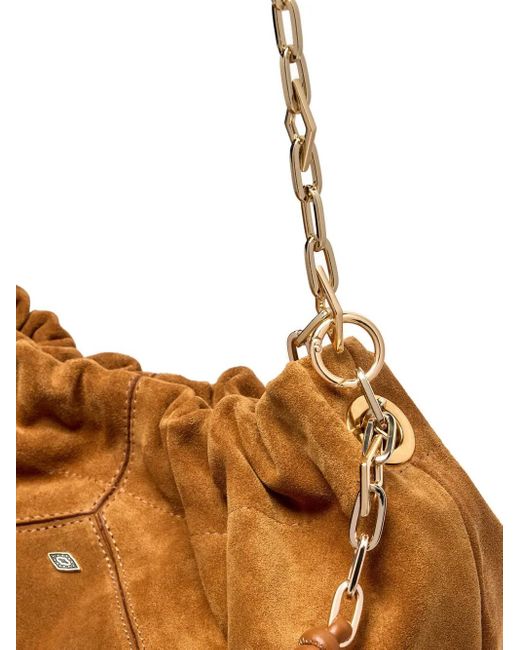 Ba&sh Brown Large June Tote Bag