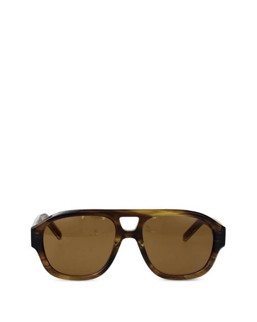 Givenchy Brown Day Browline Sunglasses for men
