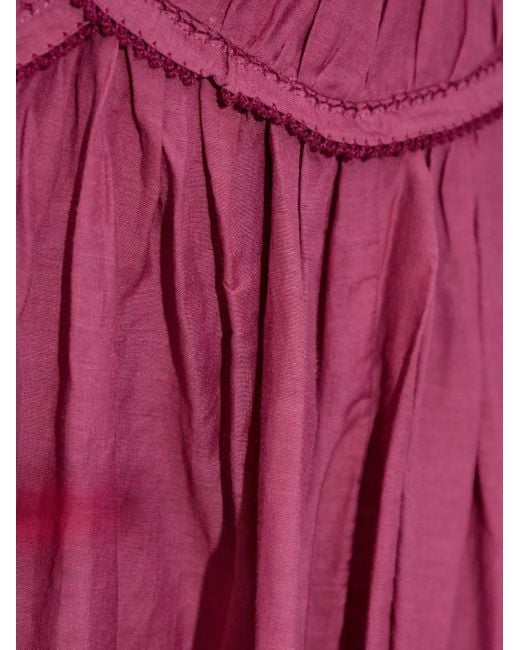 Minigonna Ceola di Isabel Marant in Pink