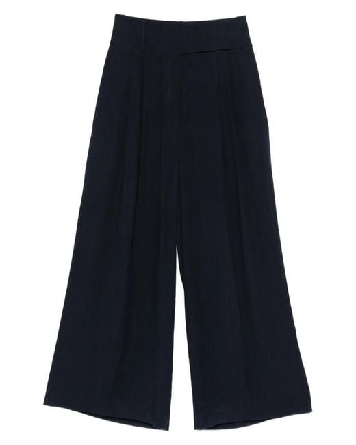 Viktor & Rolf Blue Dragged Trousers