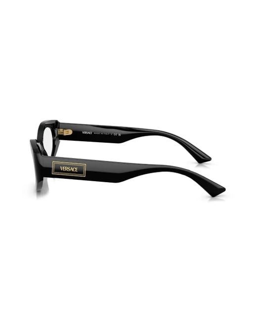 Versace Black Cat Eye-Frame Glasses