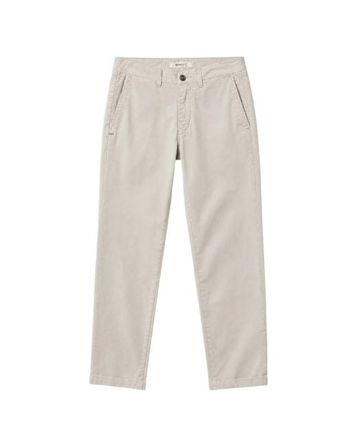 40 Weft White Pantalon Lenny À Coupe Droite for men