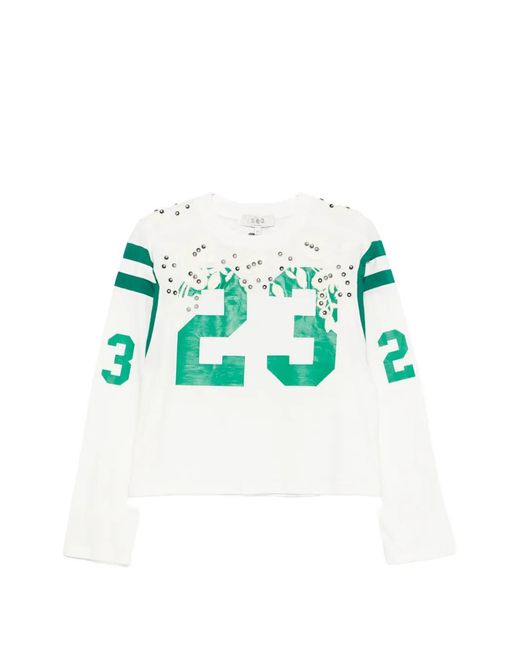 Sea Blue Georgie Embellished T-Shirt