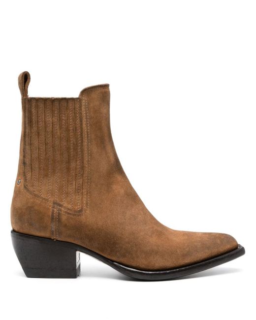 Golden Goose Deluxe Brand Brown Ankle Boots