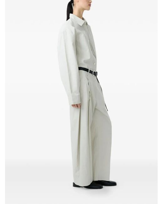 Studio Nicholson White Minos Trousers