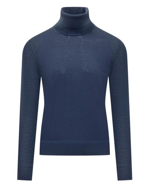 Pull À Col Roulé Tom Ford pour homme en coloris Blue
