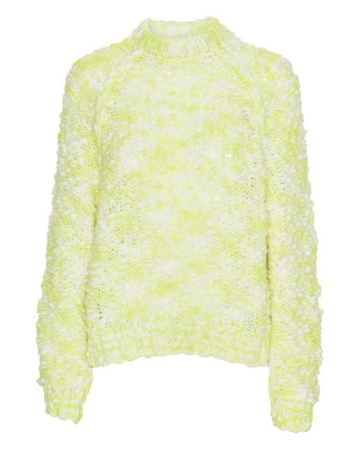 Henrik Vibskov ステッチ セーター Yellow