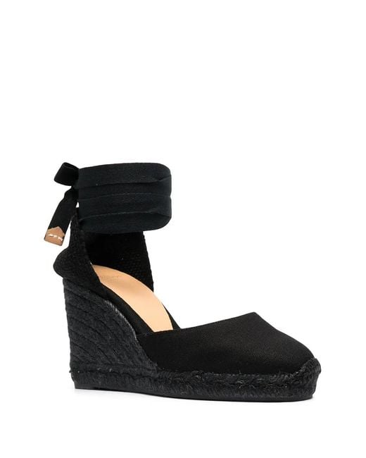 Castaner Black Flat Shoes