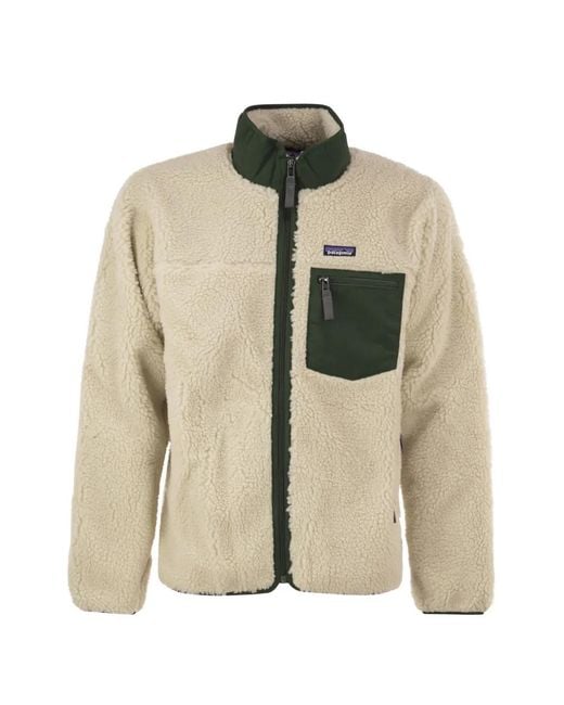 Patagonia Natural Classic Retro-X Fleece Jacket for men