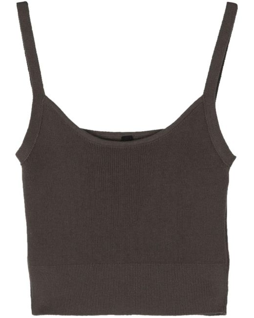 Forme D'expression Cropped Top in het Gray