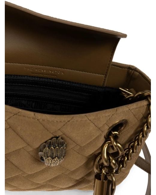 Kurt Geiger Brown Kensington Woven Tote Bag