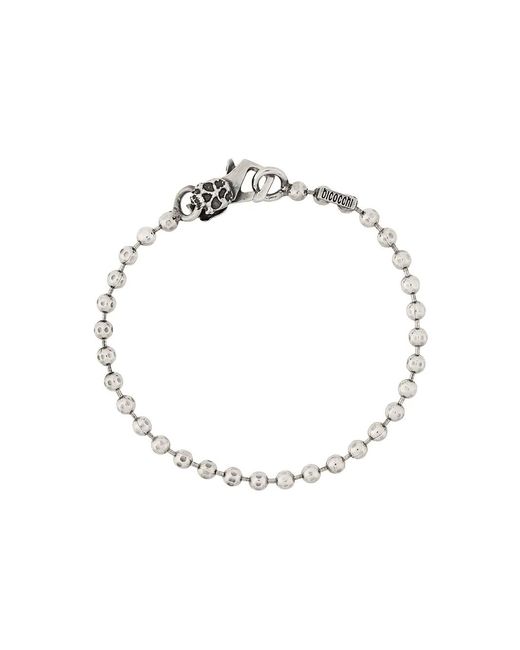 Emanuele Bicocchi Metallic Ball Chain Bracelet