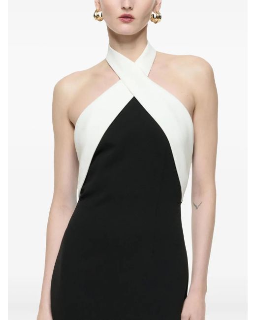 Roland Mouret Black Halterneck Gown