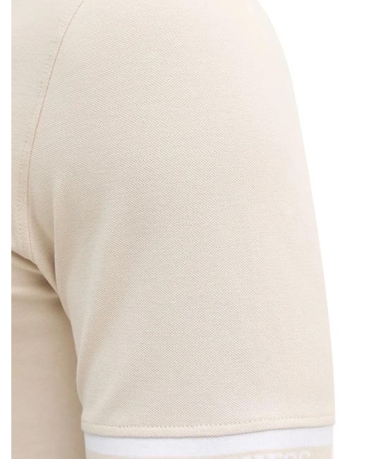 Guess White Eco Tipped Core Polo Shirts for men