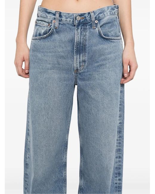 Agolde Blue Low Curve Jeans