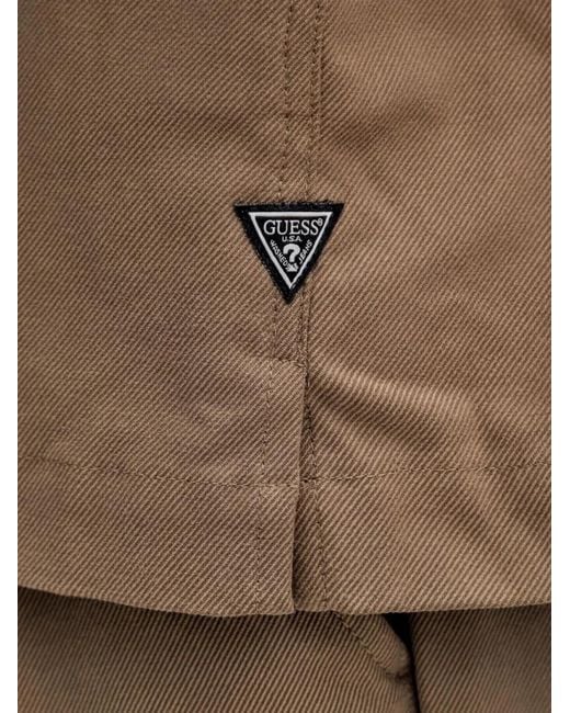 Guess Natural Patch-Pocket Shirt for men
