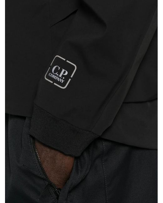 C P Company Black Pocket-Detail Jacket for men