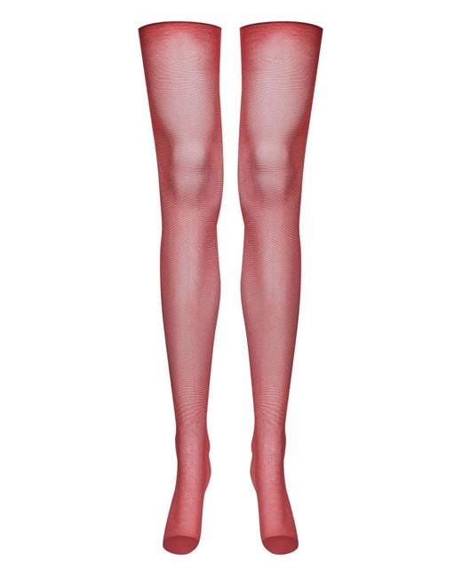 Maison Close Red Les Coquetteries Stockings