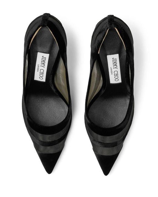 Zapatos Love con tacón de 85mm Jimmy Choo de color Black