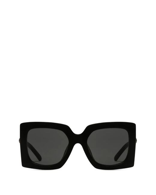 Dolce & Gabbana Black Filigrana-Embellished Sunglasses