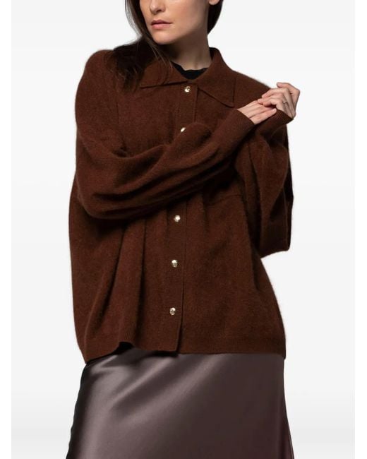 Chemise Leona Max & Moi en coloris Brown