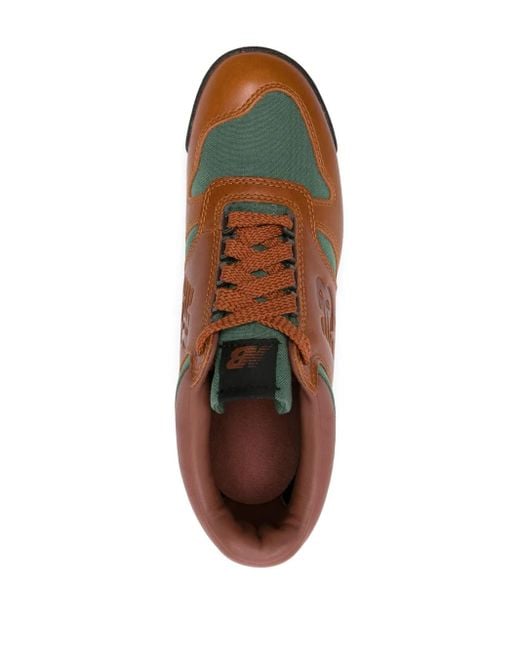 New Balance Brown Rainier Low Sneakers for men
