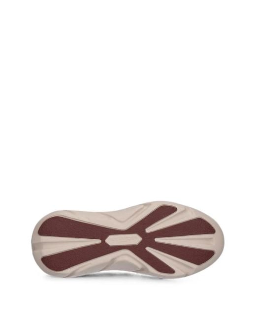 Alexander Smith Natural Eclipse Logo-Print Chunky-Sole Sneakers