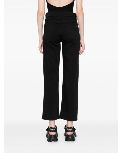 Rag & Bone Black Harlow Jeans