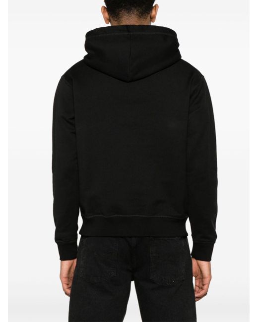 DSquared² Black Cool Fit Cotton Hoodie for men