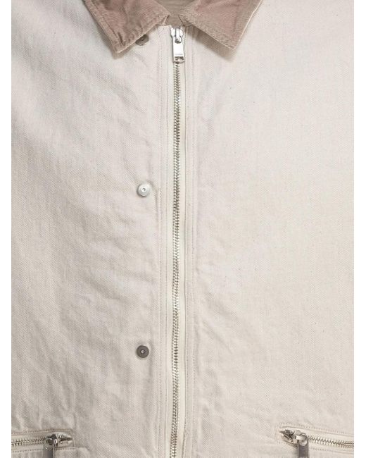 Nonnative Natural Zip-Front Jacket for men