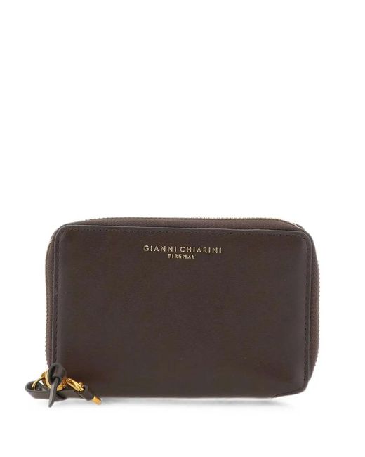 Gianni Chiarini Brown Dollaro Leather Wallet